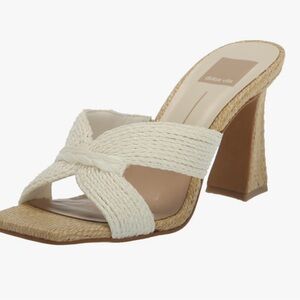 Dolce Vita Women’s Nitro Heel White Raffia